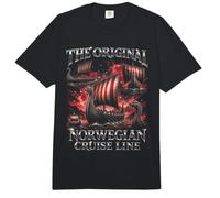 La Norwegian Cruise Line Viking Funny Comfort Colors Adult Heavyweight T-Shirt