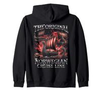 La Norwegian Cruise Line Viking Funny Sudadera con Capucha