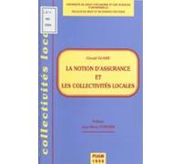 La Notion Dassurance Et Les Collectivités Locales (ebook)