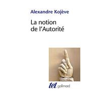 La notion de l'autorité