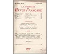 La Nouvelle Revue Française N 330 (aoűt 1941) (ebook)