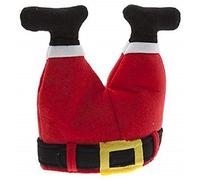 La Novedad de la Navidad del Sombrero de Santa - Piernas Padre Navidad atascado en la Chimenea