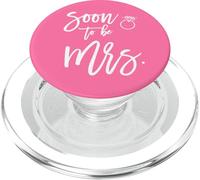 La Novia Pronto será la señora Minimalista Nupcial PopSockets PopGrip para MagSafe