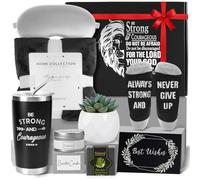 LA NOVO Get Well Soon Regalos para hombres, después de la cirugía, regalos para el cáncer para hombres, paquete de cuidado de quimioterapia, cesta de regalo para amigos enfermos, pensando en que te