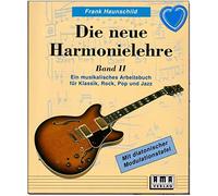 La nueva Armonía Lección 2 de Frank haun Cartel - Un musikalisches trabajo libro para clásico, Rock, Pop y Jazz - La más Guía la nueva Armonía Lección con herzförmiger Ordenador Pinza