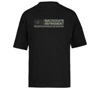 La Obra Es Misteriosa Camiseta Extragrande Holgada Negra Unisex Unisex Black tee Baggy Oversized T-Shirt