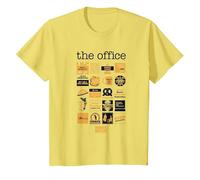 La Oficina Cita Mash-Up Camiseta, Niños, Limón, 2 años