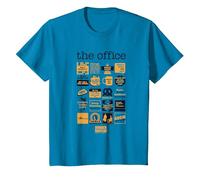 La Oficina Cita Mash-Up Camiseta, Niños, Zafiro, 2 años