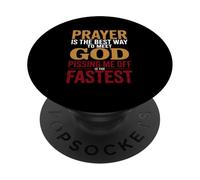 La oración es la Mejor Manera de Conocer a Dios Meándome es más rápido PopSockets PopGrip Adhesivo