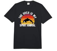 La Orca es mi Animal Espiritual Comfort Colors Adult Heavyweight T-Shirt