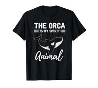 La orca es mi animal espiritual Océano Divertida orca Camiseta