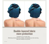 La orca soñadora,Gorro de dormir de satén ajustable para adultos, de seda, elástico, para dormir, para mujer