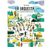 La orquesta: Busca y encuentra alrededor del mundo (Álbumes Ilustrados)