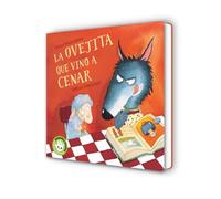 La ovejita que vino a cenar (La ovejita que vino a cenar. Libro de cartón) (Pequeñas manitas)