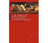 La page de l'Antiquité à l'ère du numérique: Histoire, usages, esthétiques