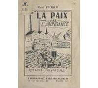 La Paix Par Labondance (ebook)