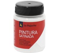 La Pajarita 110122 Pintura para Decoración y DIY, Satinada, 1, Blanco