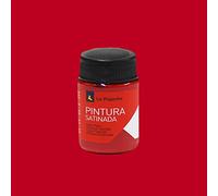 La Pajarita 110322 Pintura para Decoración y DIY, Satinada, 1, Rojo (Bermellon)