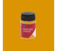 La Pajarita Pintura Satinada al Agua Calabaza 35ml - Pintura Multisuperficie, Acabado Satinado, Alta Cubrición