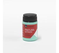 La Pajarita Pintura Satinada al Agua Verde Manigua 35ml - Pintura Multisuperficie, Acabado Satinado, Alta Cubrición
