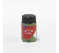 La Pajarita Pintura Satinada al Agua Verde Monte 35ml - Pintura Multisuperficie, Acabado Satinado, Alta Cubrición