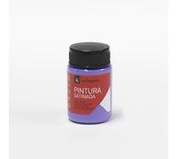 La Pajarita Pintura Satinada al Agua Violeta 35ml - Pintura Multisuperficie, Acabado Satinado, Alta Cubrición