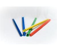 La pajita reutilizable.Se puede abrir para una limpieza rápida y perfecta. El más higiénico del mundo. Juego de 8 pajitas