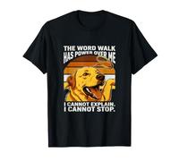 La Palabra Caminata Tiene Poder sobre Mí No Puedo Parar Camiseta