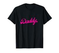 La Palabra Daddy | Un Bonito diseño Rosa Que Dice Papi Camiseta