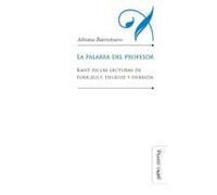La palabra del profesor