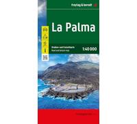 La Palma 1:40.000: Innenstadtpläne, Wanderwege: AK 0518 (Auto karte)