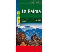La Palma, mapa de carreteras. Escala 1:40.000. Freytag & Berndt.: Toeristische wegenkaart 1:40 000 (Auto karte)