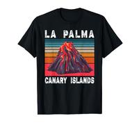 La Palma Volcán Erupción Islas Canarias Montaña Camiseta