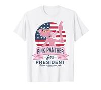 La Pantera Rosa para la presidencia Hace Que el Rosa apeste Camiseta, Hombre, Blanco, S