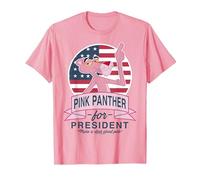 La Pantera Rosa para la presidencia Hace Que el Rosa apeste Camiseta, Hombre, Rosado, M
