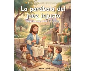 La parábola del juez injusto: Una historia bíblica para niños sobre la oración y la perseverancia: lectura fácil para niños