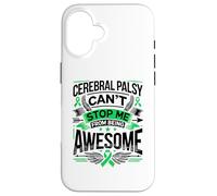 La parálisis Cerebral no Puede Evitar Que Sea un Guerrero CP Impresionante Carcasa para iPhone 16