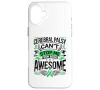 La parálisis Cerebral no Puede Evitar Que Sea un Guerrero CP Impresionante Carcasa para iPhone 16 Plus