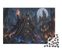 La Parca Puzzle 1000 Piezas Adultos Y Niños,Regalo Ideal,Premium,Cartón Muerte Esqueleto,Anti-estrés,Deco Pared,Rompecabezas,14 Años+,Relax,Desafío,Reto,Educativo 70x50cm