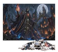 La Parca Puzzle De Madera 300 Piezas Adultos Y Niños,Reto,Madera Muerte Esqueleto,Rompecabezas,14 Años+,Deco Pared,Regalo Ideal,Anti-estrés,Relax,Desafío,Educativo (40x28cm)