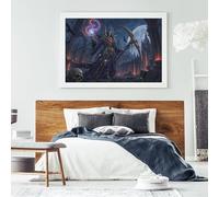 La Parca Puzzle De Madera 300 Piezas Adultos Y Niños,Rompecabezas,Regalo Ideal Muerte Esqueleto,Deco Pared,14 Años+,Anti-estrés,Relax,Desafío,Reto,Madera,Educativo (40x28cm)