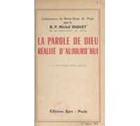 La Parole De Dieu Réalité Daujourdhui (1). La Parole Dans Léglise (ebo