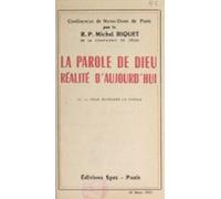 La Parole De Dieu Réalité Daujourdhui (6). Pour Entendre La Parole (eb
