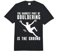 La Parte más difícil de Boulder es el Boulder de Tierra Comfort Colors Adult Heavyweight T-Shirt