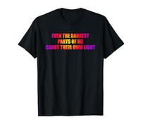La Parte más Oscura de mí Lleva su Propia luz Mindfulness Zen Camiseta