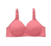 La parte superior del bikini con pechos grandes hace que parezca. Cuenta con un sujetador de accesorio ajustable y ajustable para madres, Rosa., S