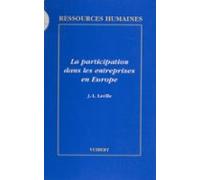 La Participation Dans Les Entreprises En Europe (ebook)