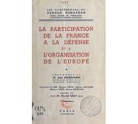 La Participation De La France À La Défense Et À Lorganisation De Leuro