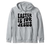 La Pascua es para Jesús Cristiano Feliz Resurrección Domingo Sudadera con Capucha