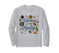 La paternidad es mi Ministerio al Aire Libre papá Vida Manga Larga